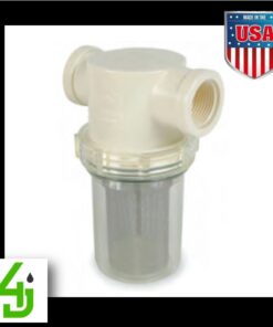 Nylon Inline Strainer with Clear Bowl